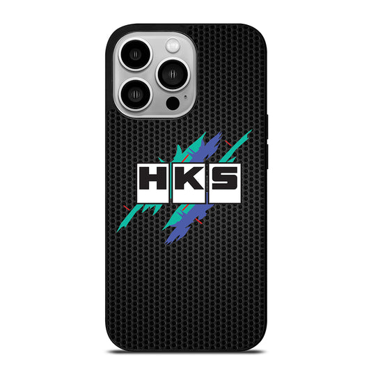 HKS RETRO METAL LOGO iPhone 14 Pro Case Cover