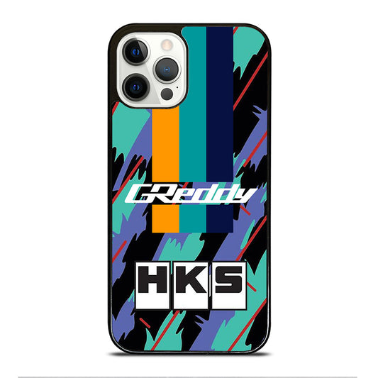 HKS RETRO PATTERN iPhone 12 Pro Case Cover