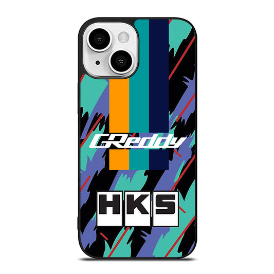 HKS RETRO PATTERN iPhone 13 Mini Case Cover