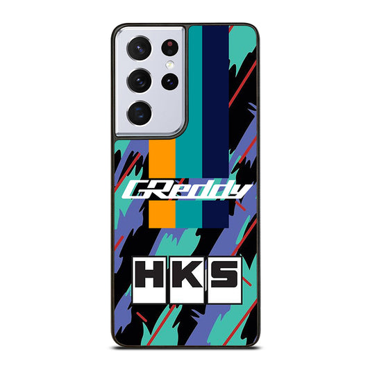HKS RETRO PATTERN Samsung Galaxy S21 Ultra Case Cover