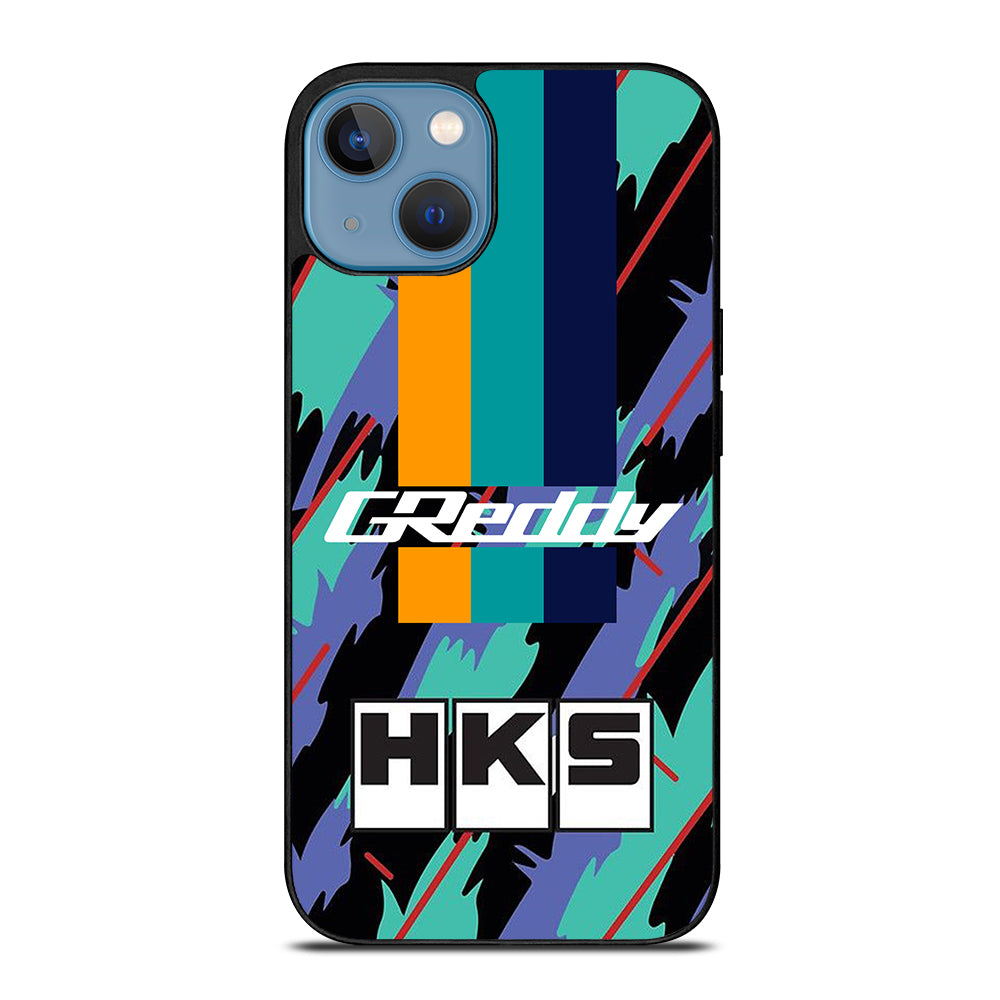 HKS RETRO PATTERN iPhone 13 Case Cover