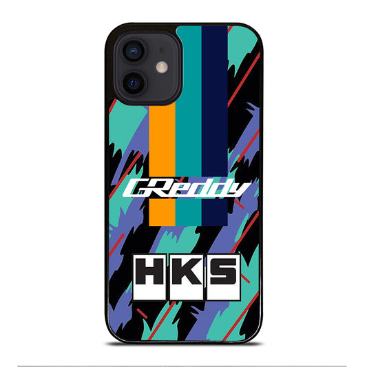 HKS RETRO PATTERN iPhone 12 Mini Case Cover