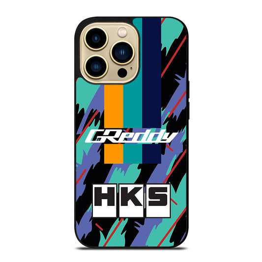 HKS RETRO PATTERN iPhone 14 Pro Max Case Cover