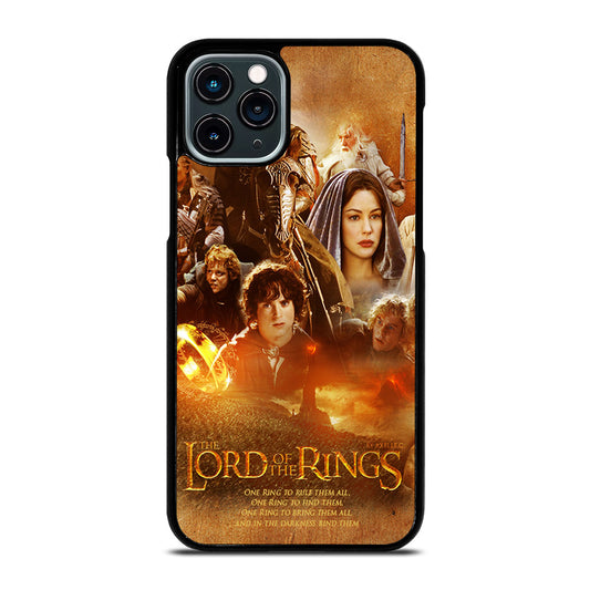 HOBBIT LORD OF THE RING POSTER iPhone 11 Pro Case Cover