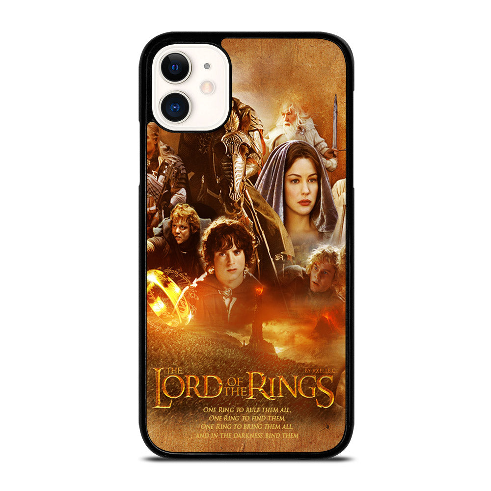 HOBBIT LORD OF THE RING POSTER iPhone 11 Case Cover