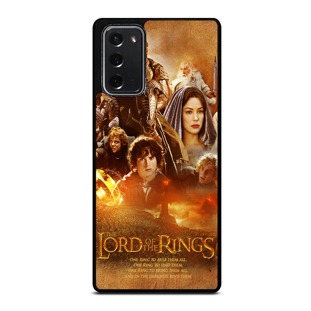 HOBBIT LORD OF THE RING POSTER Samsung Galaxy Note 20 Case Cover