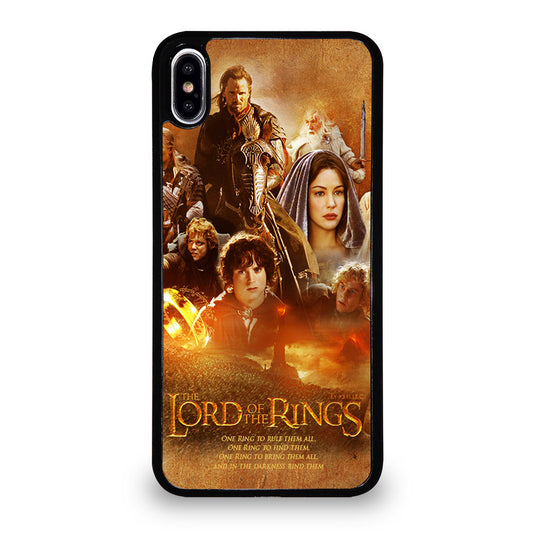 HOBBIT LORD OF THE RING POSTER iPhone XS Max Case Cover
