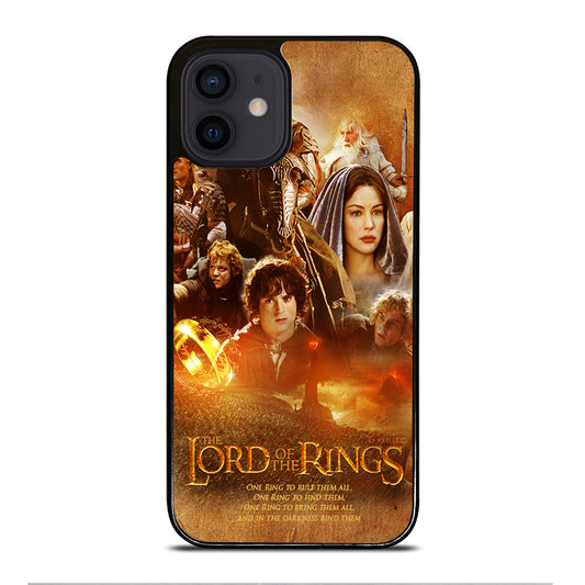 HOBBIT LORD OF THE RING POSTER iPhone 12 Mini Case Cover