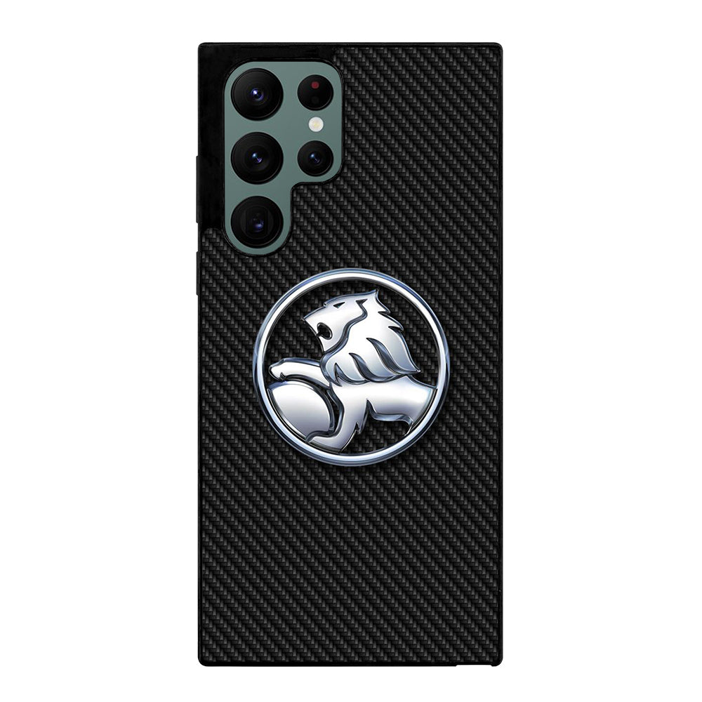 HOLDEN LOGO CARBON Samsung Galaxy S22 Ultra Case Cover