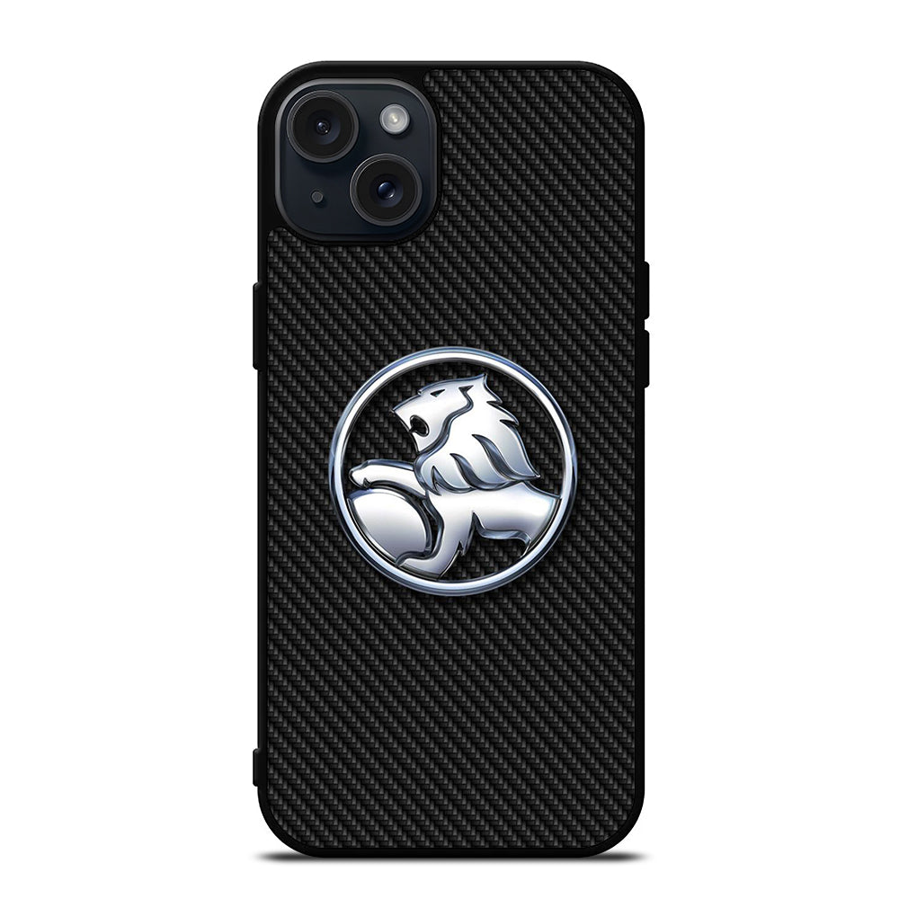 HOLDEN LOGO CARBON iPhone 15 Plus Case Cover