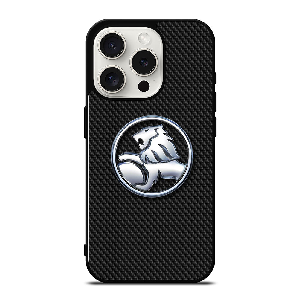 HOLDEN LOGO CARBON iPhone 15 Pro Case Cover