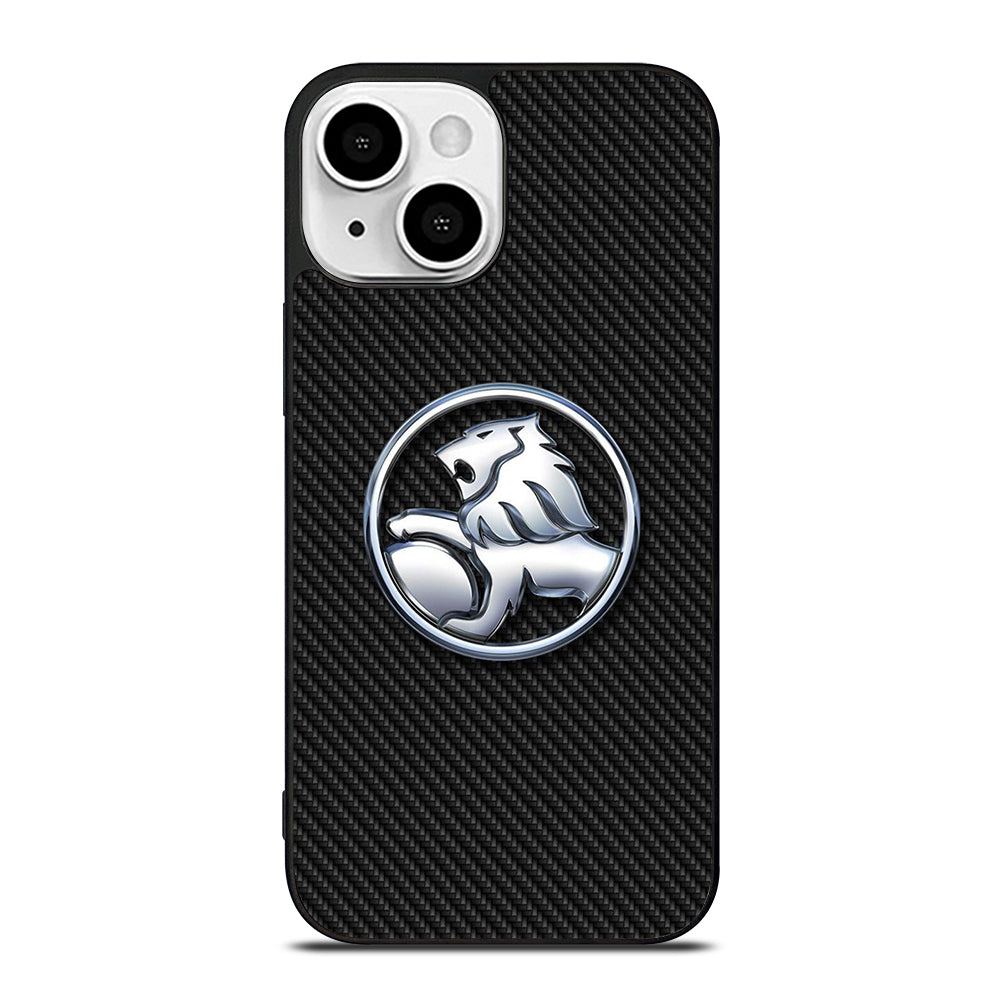 HOLDEN LOGO CARBON iPhone 13 Mini Case Cover