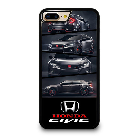 HONDA CIVIC BLACK CAR iPhone 7 / 8 Plus Case Cover
