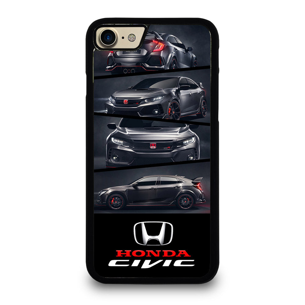 HONDA CIVIC BLACK CAR iPhone 7 / 8 Case Cover