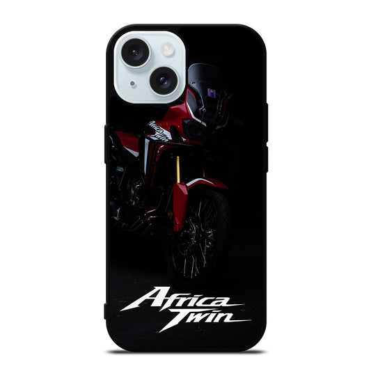 HONDA AFRICA TWIN MOTORCYCLE iPhone 15 Case Cover