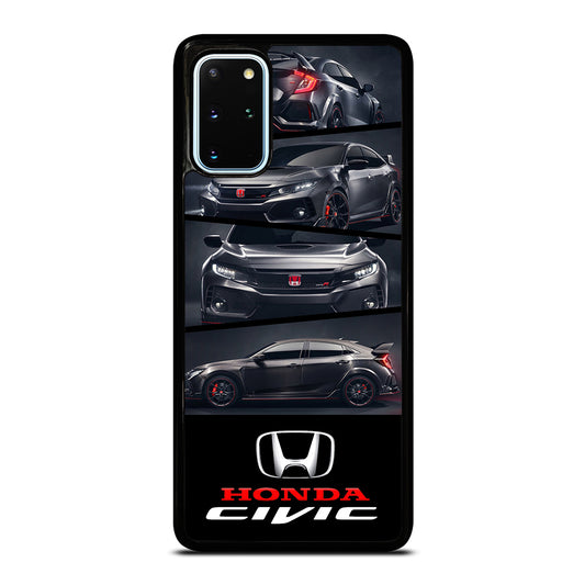 HONDA CIVIC BLACK CAR Samsung Galaxy S20 Plus Case Cover