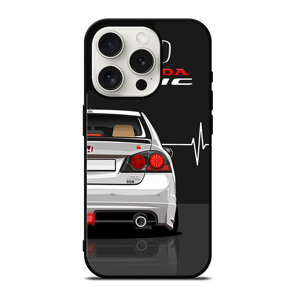 HONDA CIVIC CAR iPhone 15 Pro Case Cover
