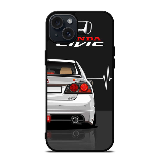 HONDA CIVIC CAR iPhone 15 Plus Case Cover