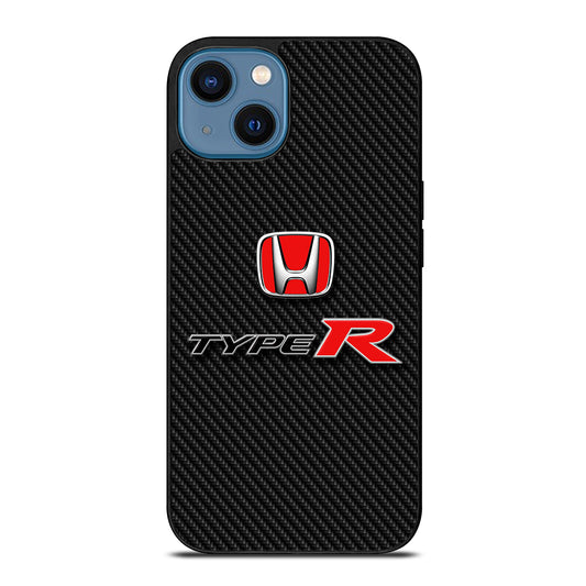 HONDA TYPE R CARBON LOGO iPhone 14 Case Cover