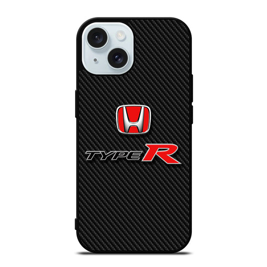 HONDA TYPE R CARBON LOGO iPhone 15 Case Cover