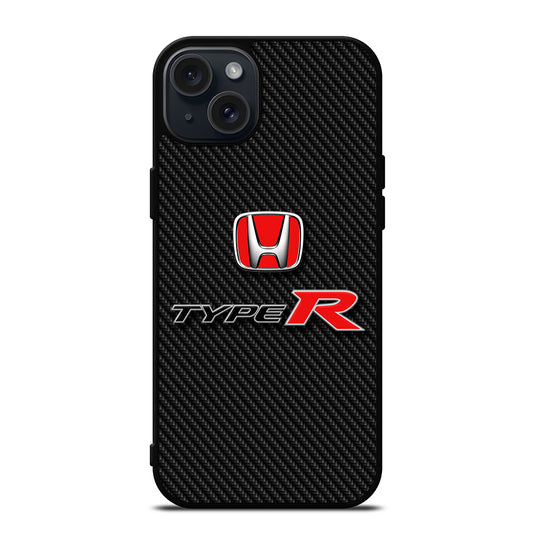 HONDA TYPE R CARBON LOGO iPhone 15 Plus Case Cover