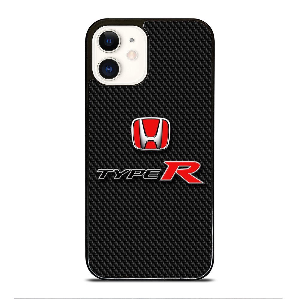 HONDA TYPE R CARBON LOGO iPhone 12 Case Cover