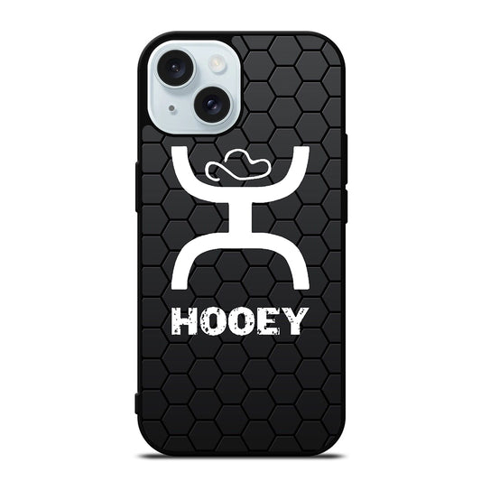 HOOEY LOGO METAL LOGO iPhone 15 Case Cover