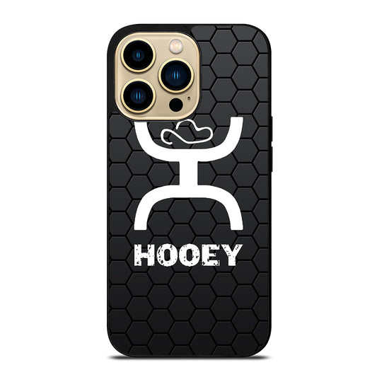 HOOEY LOGO METAL LOGO iPhone 14 Pro Max Case Cover
