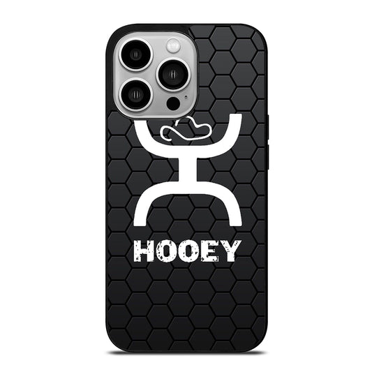 HOOEY LOGO METAL LOGO iPhone 14 Pro Case Cover