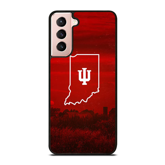 HOOSIER STATE OF MIND INDIANA 3 Samsung Galaxy S21 Case Cover