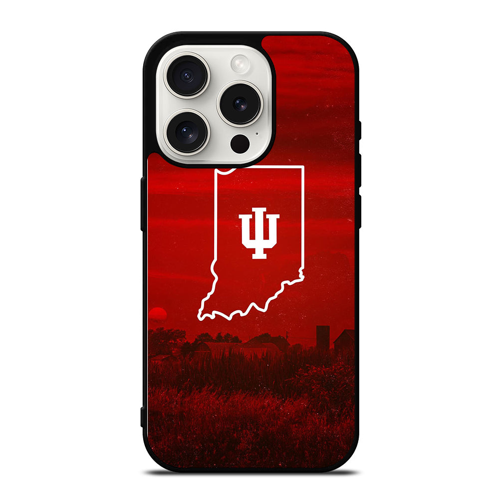 HOOSIER STATE OF MIND INDIANA 3 iPhone 15 Pro Case Cover