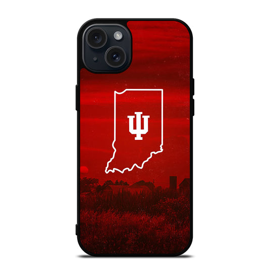 HOOSIER STATE OF MIND INDIANA 3 iPhone 15 Plus Case Cover