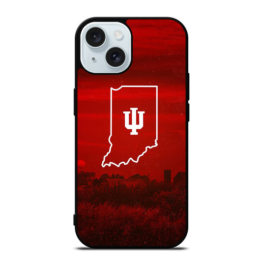 HOOSIER STATE OF MIND INDIANA 3 iPhone 15 Case Cover