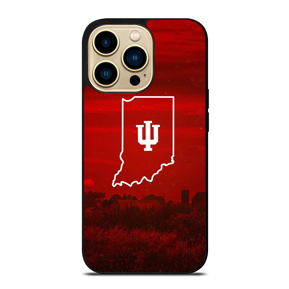 HOOSIER STATE OF MIND INDIANA 3 iPhone 14 Pro Max Case Cover