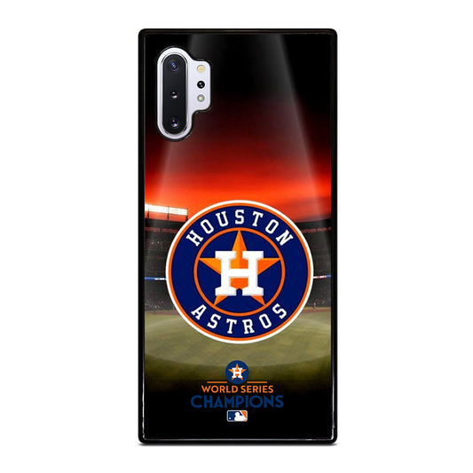 HOUSTON ASTROS MLB LOGO 3 Samsung Galaxy Note 10 Plus Case Cover