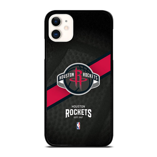 HOUSTON ROCKETS NBA LOGO 1 iPhone 11 Case Cover