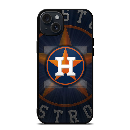 HOUSTON ASTROS MLB LOGO 1 iPhone 15 Plus Case Cover