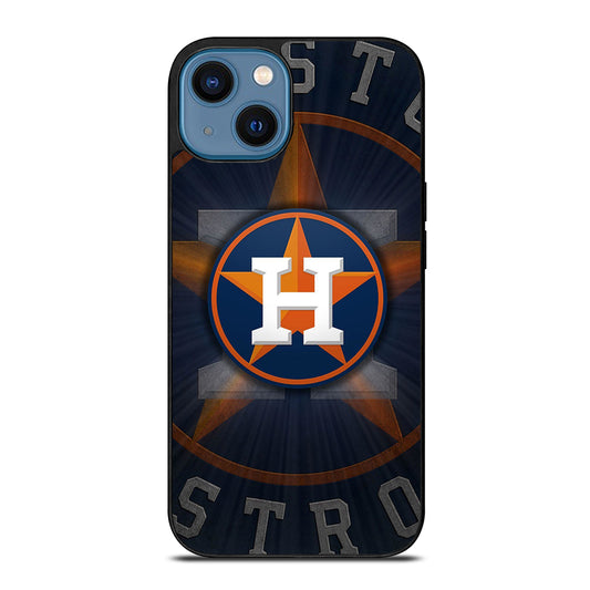 HOUSTON ASTROS MLB LOGO 1 iPhone 14 Case Cover