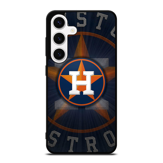 HOUSTON ASTROS MLB LOGO 1 Samsung Galaxy S24 Case Cover
