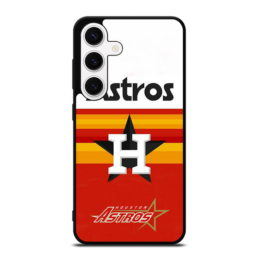 HOUSTON ASTROS MLB LOGO 2 Samsung Galaxy S24 Case Cover
