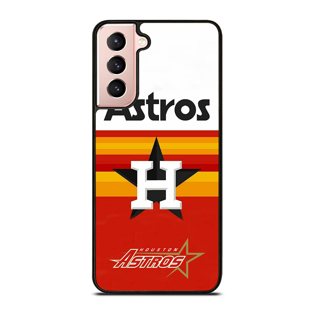 HOUSTON ASTROS MLB LOGO 2 Samsung Galaxy S21 Case Cover