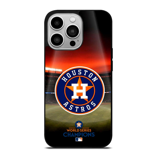 HOUSTON ASTROS MLB LOGO 3 iPhone 14 Pro Case Cover