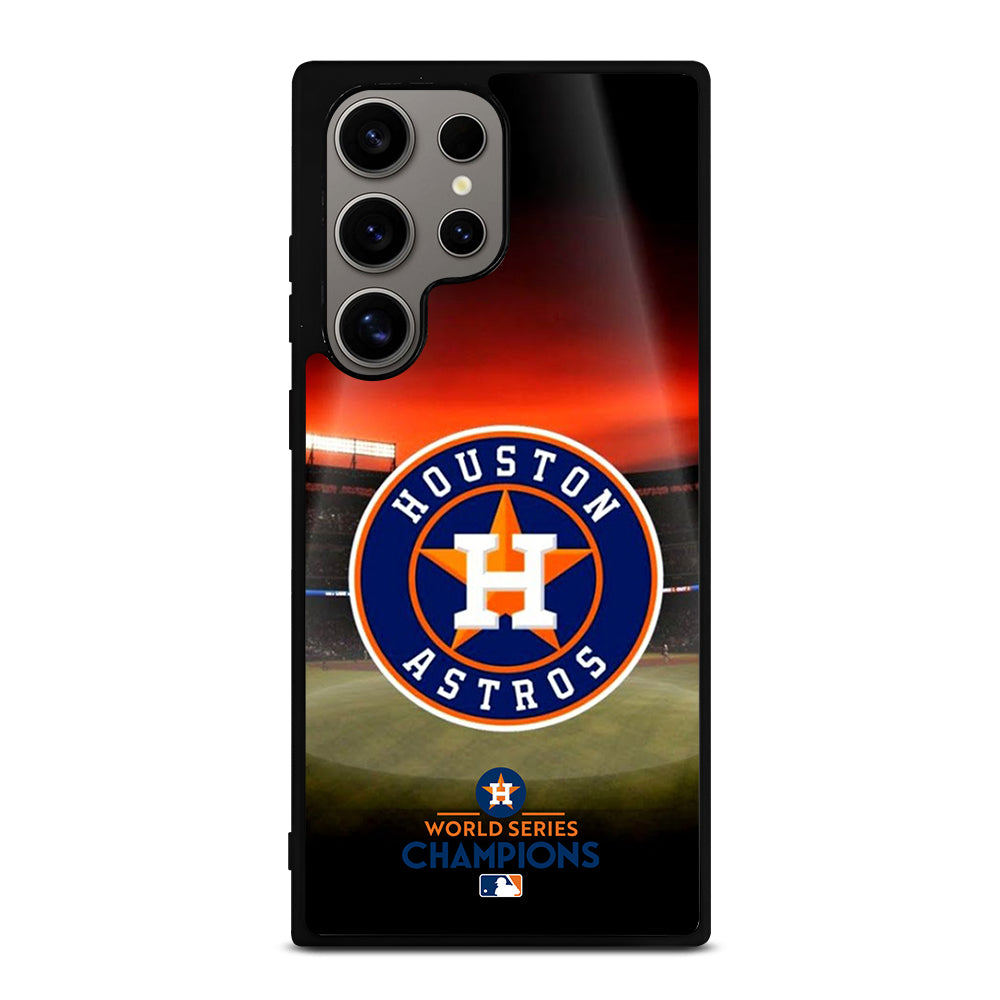 HOUSTON ASTROS MLB LOGO 3 Samsung Galaxy S24 Ultra Case Cover