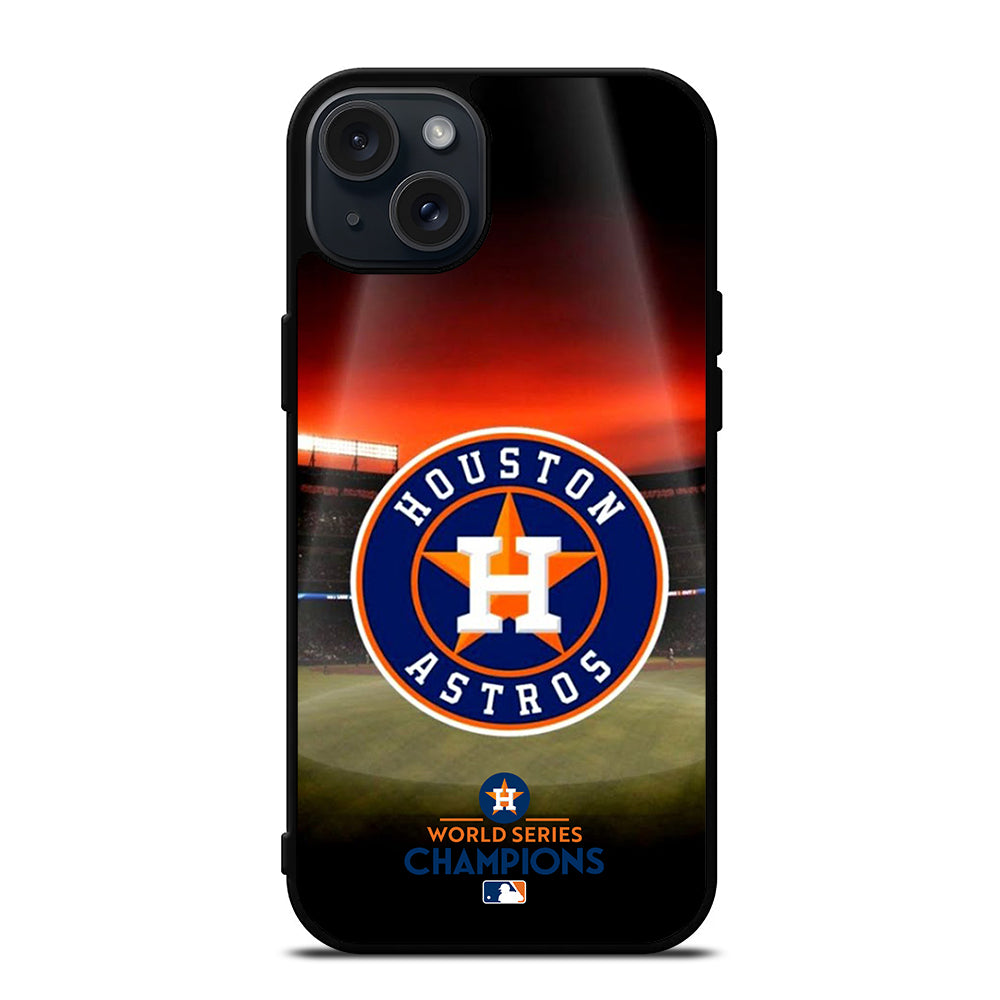 HOUSTON ASTROS MLB LOGO 3 iPhone 15 Plus Case Cover