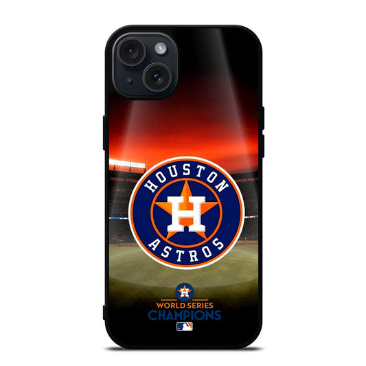 HOUSTON ASTROS MLB LOGO 3 iPhone 15 Plus Case Cover