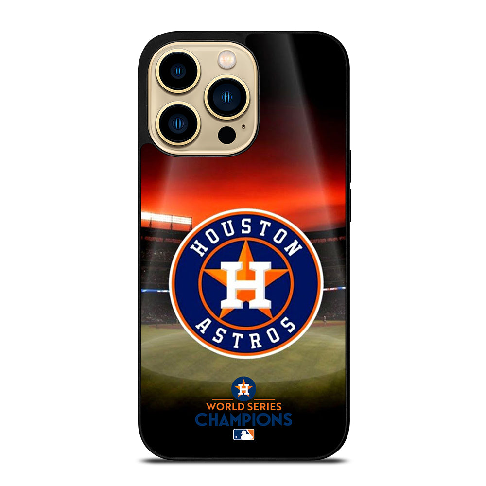 HOUSTON ASTROS MLB LOGO 3 iPhone 14 Pro Max Case Cover