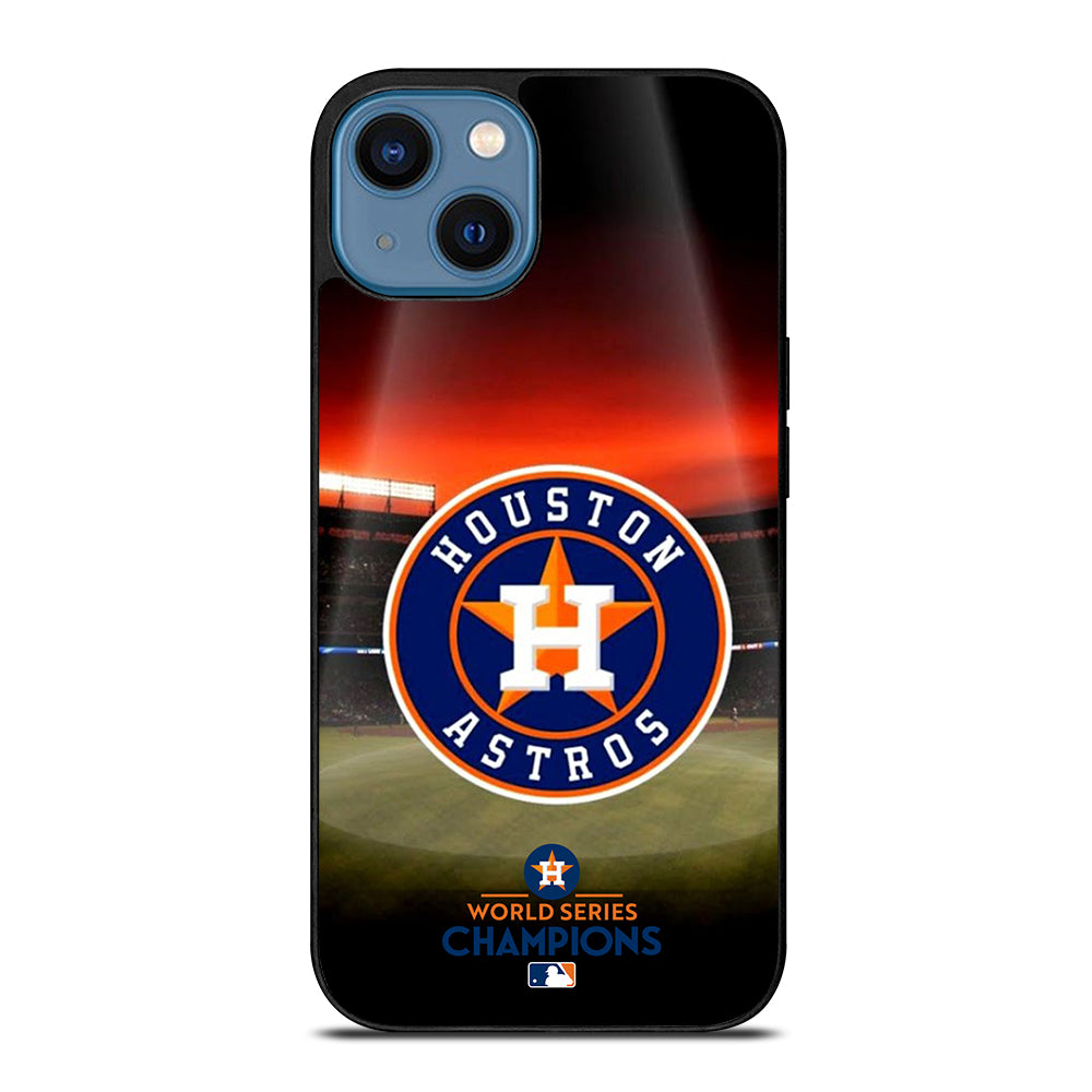 HOUSTON ASTROS MLB LOGO 3 iPhone 14 Case Cover