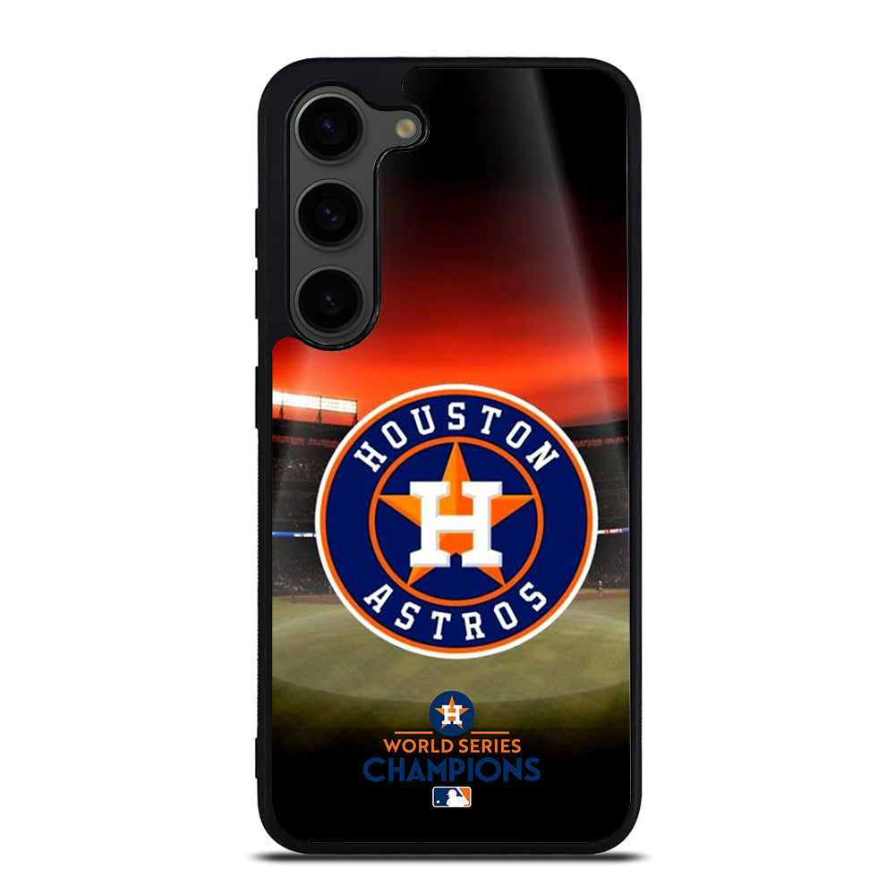 HOUSTON ASTROS MLB LOGO 3 Samsung Galaxy S23 Plus Case Cover