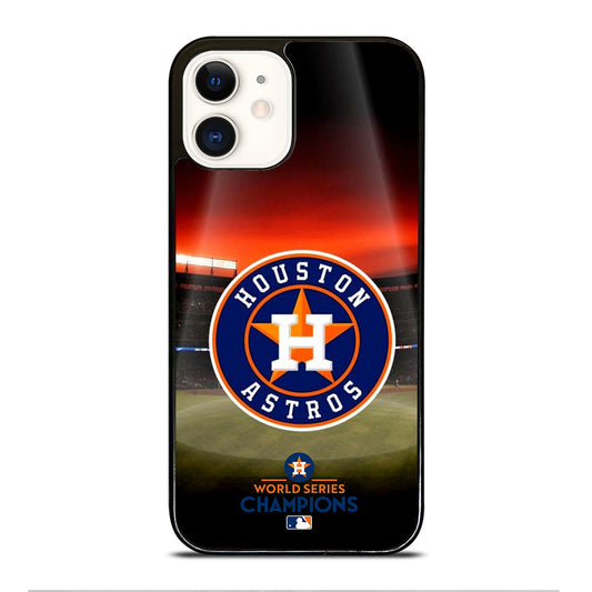 HOUSTON ASTROS MLB LOGO 3 iPhone 12 Case Cover