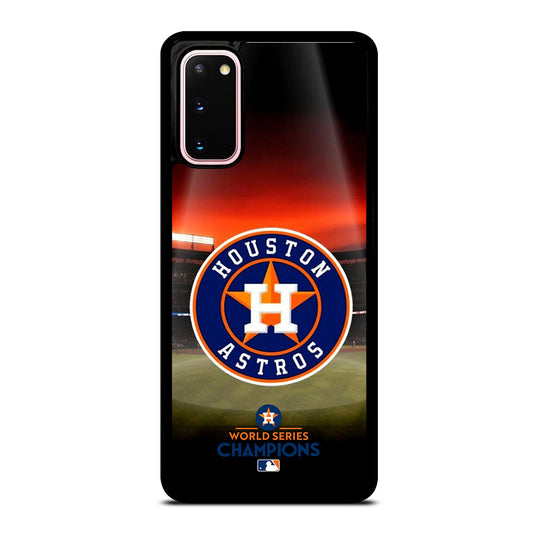 HOUSTON ASTROS MLB LOGO 3 Samsung Galaxy S20 Case Cover
